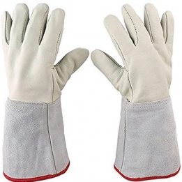  Low Temperature Leahter Cryogenic Gloves 